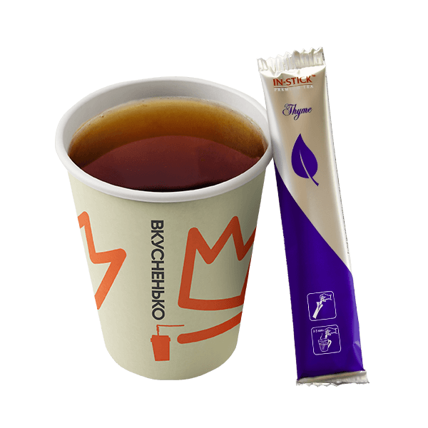 Чай чёрный с чабрецом